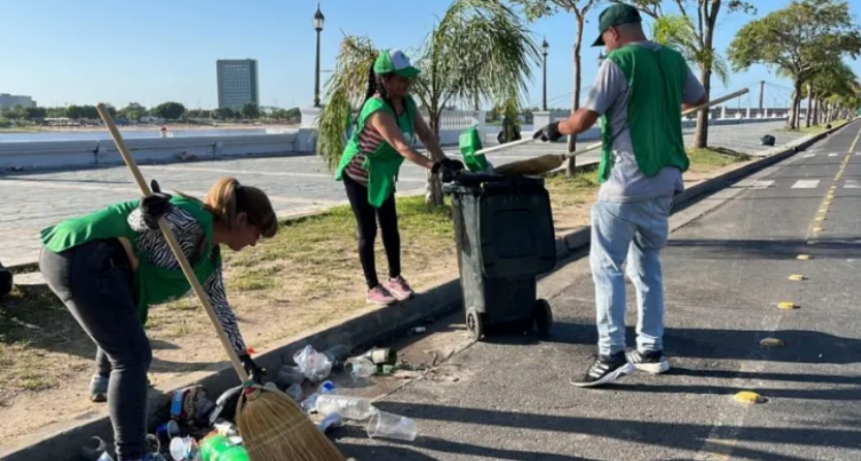 Se desarroll&oacute; "sin inconvenientes" el operativo navide&ntilde;o de limpieza