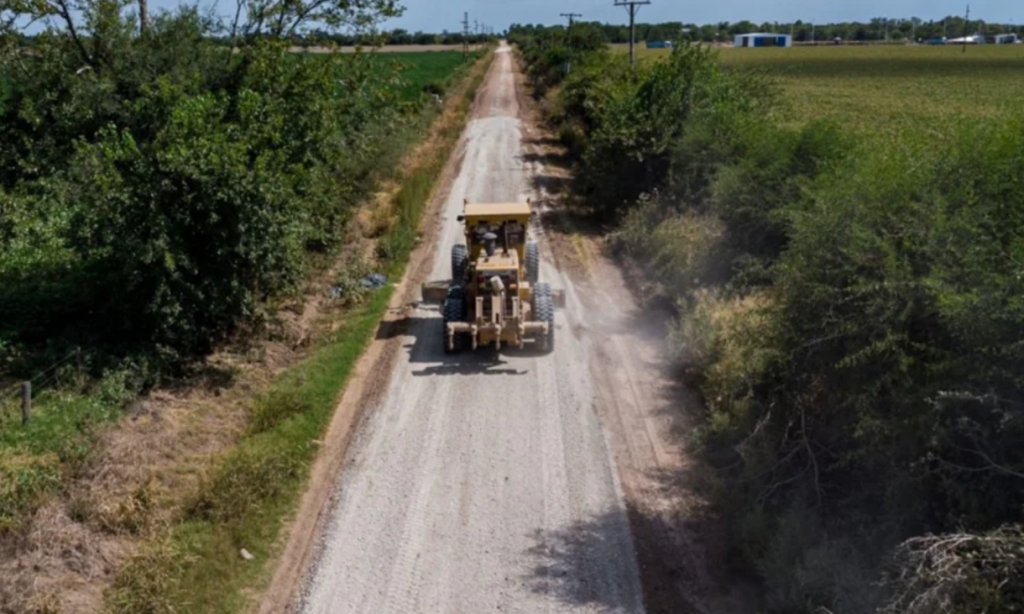 La ciudad de Suardi recibe más de $93 millones del Programa “Caminos Productivos” para construcción de ripio