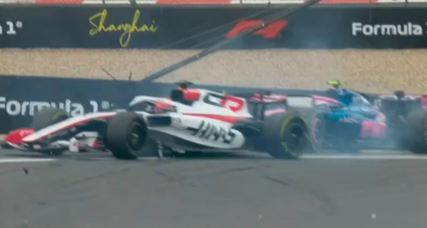 Revelaron que el Alpine de Franco Colapinto sufri&oacute; graves da&ntilde;os tras el choque de Esteban Ocon en el GP de China de F1