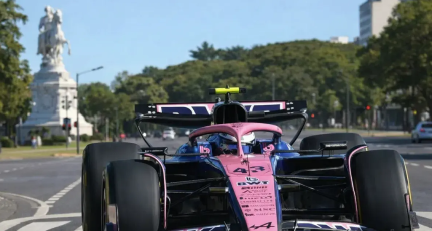 F&oacute;rmula 1: Buenos Aires agranda su circuito para recibir a Franco Colapinto y su show con Alpine