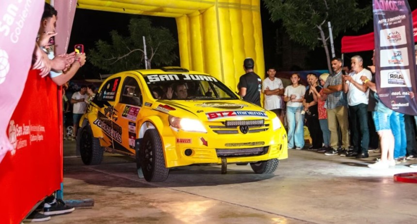 Rivadavia present&oacute; el Campeonato Sanjuanino de Automovilismo de Traves&iacute;a