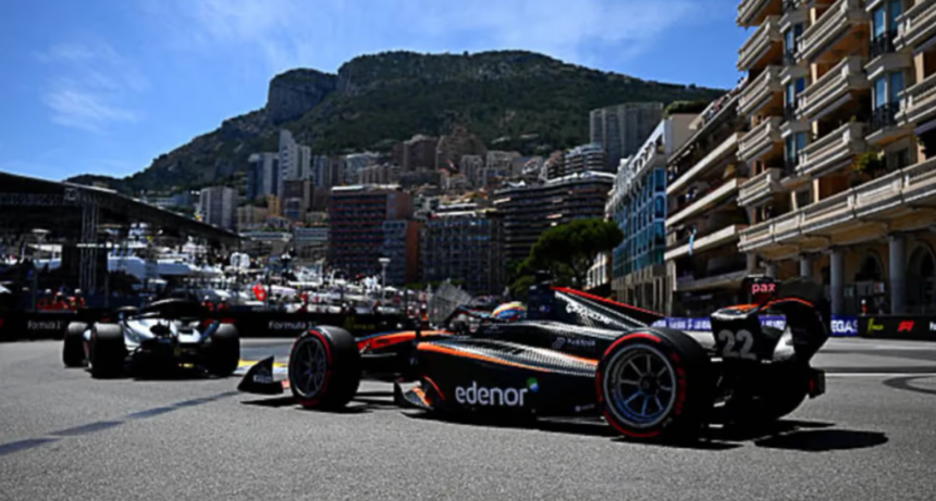 F&oacute;rmula 2: Varrone termin&oacute; duod&eacute;cimo en la carrera sprint del GP de M&oacute;naco y no logr&oacute; sumar puntos