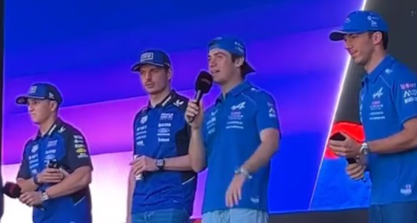 La sorpresa de Verstappen por el apoyo a Colapinto en el GP de Barcelona: 