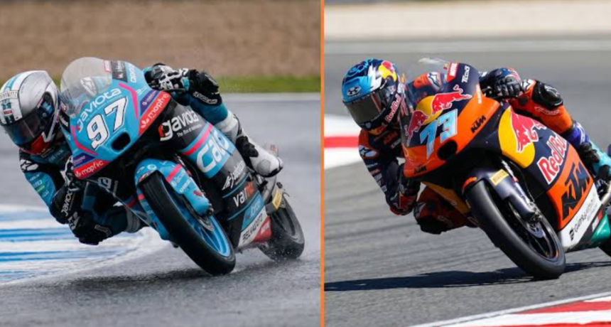 Las remontadas de los argentinos Morelli y Perrone para sumar puntos en el Moto3 en Rep&uacute;blica Checa