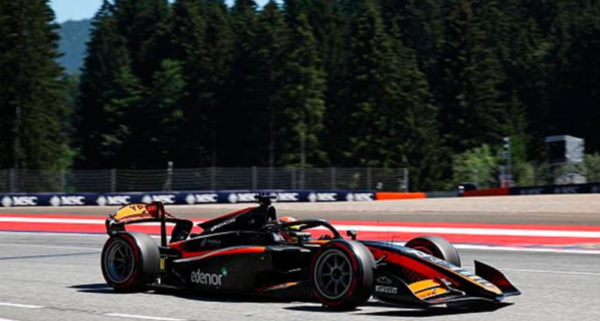 F&oacute;rmula 2: Varrone protagoniz&oacute; una gran remontada y termin&oacute; duod&eacute;cimo en la carrera sprint del GP de Austria